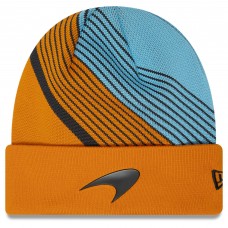 Шапка McLaren F1 Team New Era Cuffed Knit - Orange