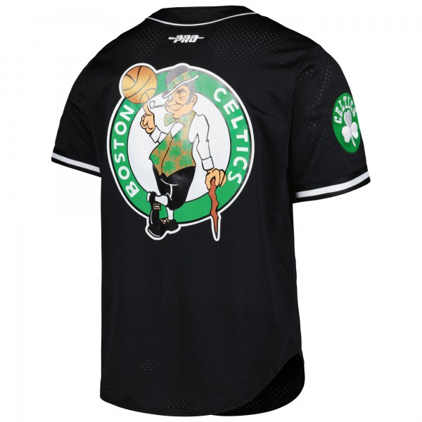 Рубашка с коротким рукавом Jayson Tatum Boston Celtics Pro Standard Capsule Player Baseball - Black