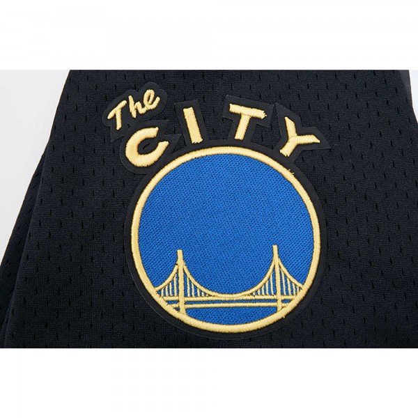 Рубашка с коротким рукавом Golden State Warriors Stephen Curry Pro Standard Black Capsule Player Baseball