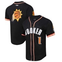 Рубашка с коротким рукавом Devin Booker Phoenix Suns Pro Standard Capsule Player Baseball - Black