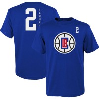 Футболка Youth Kawhi Leonard Royal LA Clippers Player