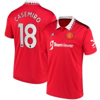 Чехол на телефон Игровая форма  Carlosmiro Manchester United adidas 2022/23 Home Replica Player - Red