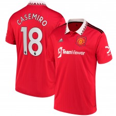 Чехол на телефон Игровая форма  Carlosmiro Manchester United adidas 2022/23 Home Replica Player - Red