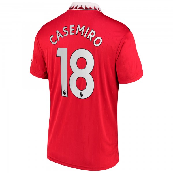 Чехол на телефон Игровая форма  Carlosmiro Manchester United adidas 2022/23 Home Replica Player - Red