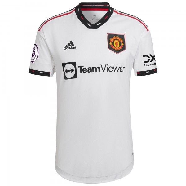 Чехол на телефон Игровая форма  Carlosmiro Manchester United adidas 2022/23 Away Authentic Player - White