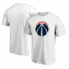 Washington Wizards White Primary Logo T-Shirt