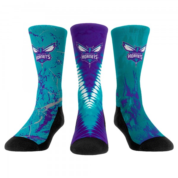 Три пары носков Rock Em Charlotte Hornets Unisex