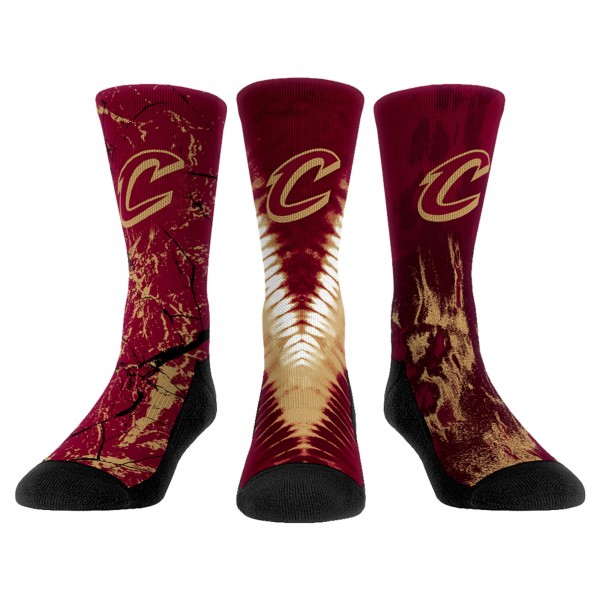 Три пары носков Rock Em Cleveland Cavaliers Unisex