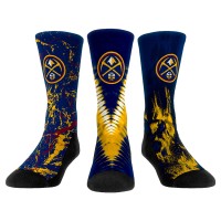 Три пары носков Rock Em Denver Nuggets Unisex