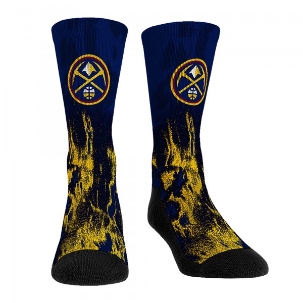Три пары носков Rock Em Denver Nuggets Unisex