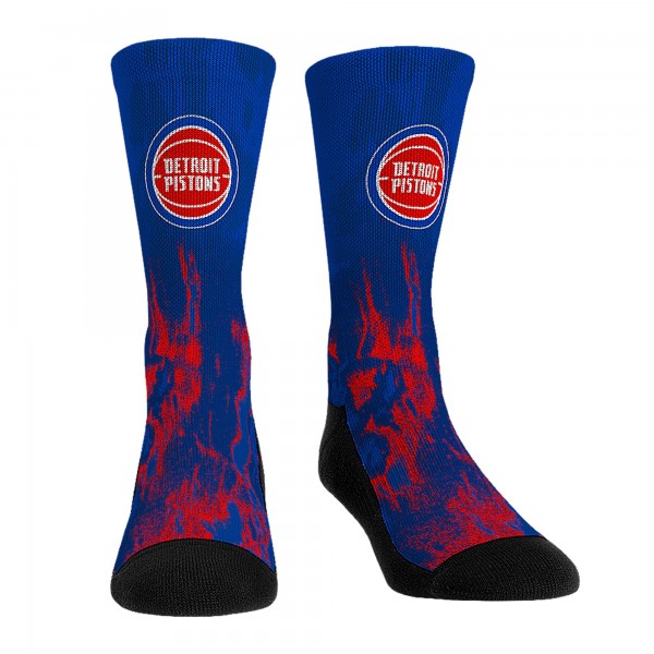Три пары носков Rock Em Detroit Pistons Unisex