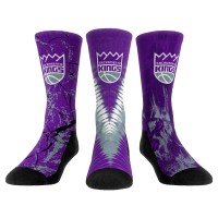 Три пары носков Rock Em Sacramento Kings Unisex