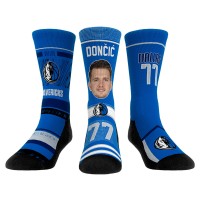 Носки Luka Doncic Dallas Mavericks Rock Em Youth Three-Pack Crew