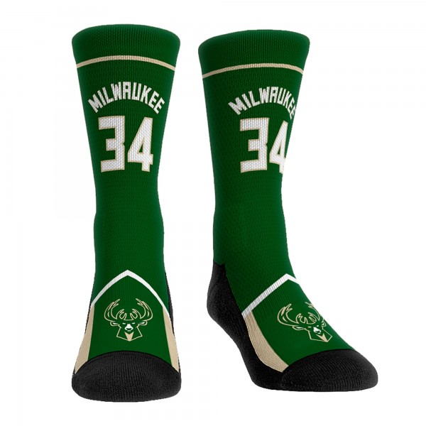 Носки Giannis Antetokounmpo Milwaukee Bucks Rock Em Youth Three-Pack Crew