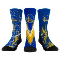 Подростковая Golden State Warriors Rock Em Socks Three-Pack Crew Socks Set