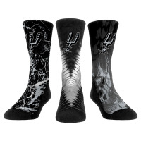 Подростковая San Antonio Spurs Rock Em Socks Three-Pack Crew Socks Set