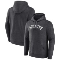 Толстовка Brooklyn Nets Wordmark Alternate - Charcoal
