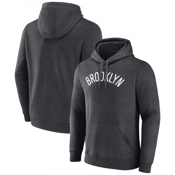 Толстовка Brooklyn Nets Wordmark Alternate - Charcoal
