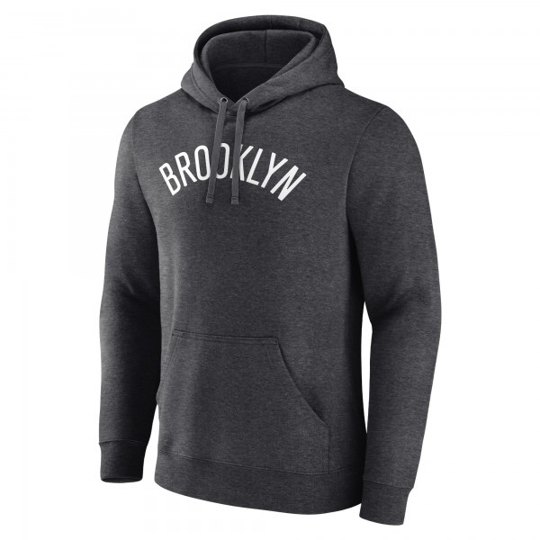 Толстовка Brooklyn Nets Wordmark Alternate - Charcoal
