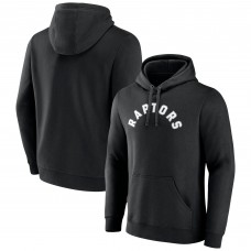 Toronto Raptors Black Wordmark Team Logo Pullover Hoodie