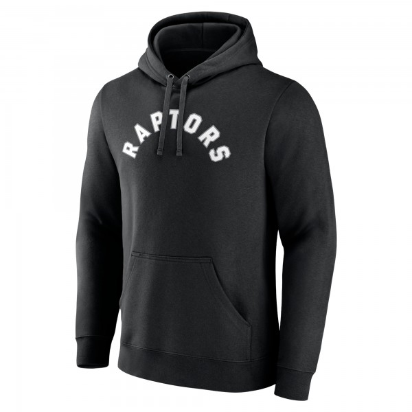 Toronto Raptors Black Wordmark Team Logo Pullover Hoodie