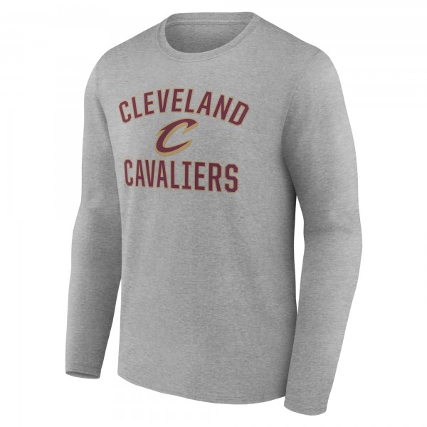 Cleveland Cavaliers Gray Victory Arch Team Long Sleeve T-Shirt