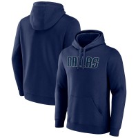 Толстовка Dallas Mavericks Fanatics Wordmark Team - Navy