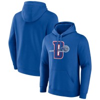 Detroit Pistons Royal Alternate Logo Pullover Hoodie