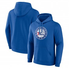 Philadelphia 76ers Royal Alternate Logo Pullover Hoodie