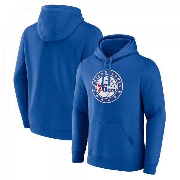 Philadelphia 76ers Royal Alternate Logo Pullover Hoodie