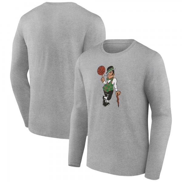 Футболка с длинным рукавом Boston Celtics Alternate Logo - Gray