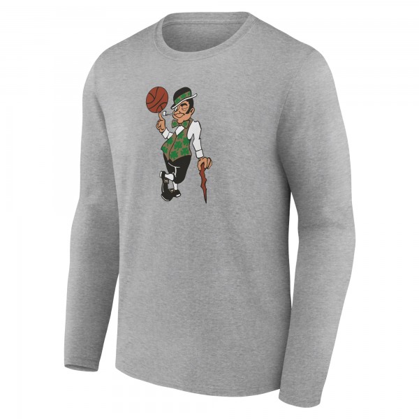 Футболка с длинным рукавом Boston Celtics Alternate Logo - Gray