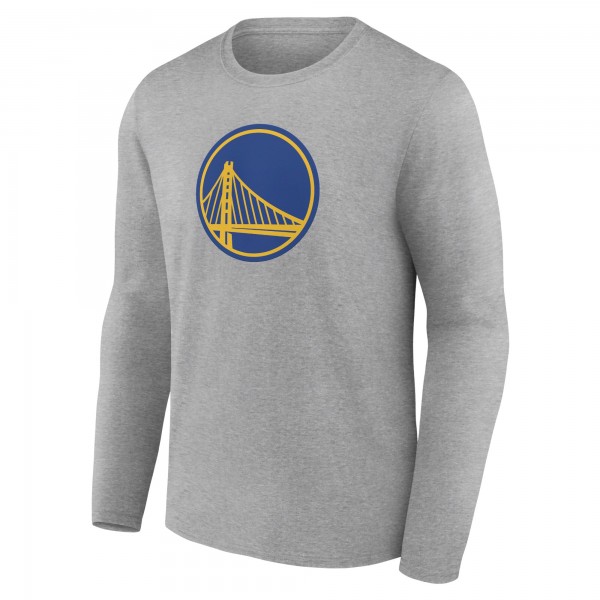 Golden State Warriors Gray Alternate Logo Long Sleeve T-Shirt