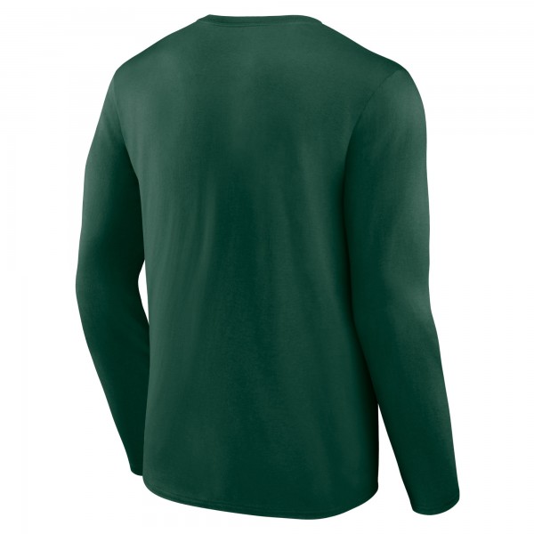 Футболка с длинным рукавом Milwaukee Bucks Alternate Logo - Green