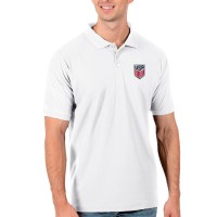 Поло USMNT Antigua Legacy Pique - White