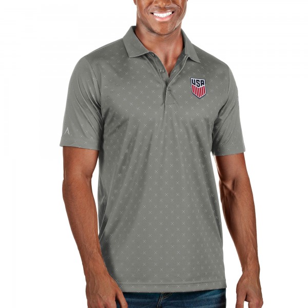 Поло USMNT Antigua Spark - Steel
