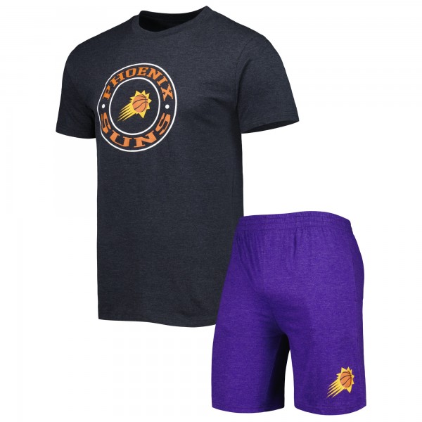 Шорты Футболка Phoenix Suns Concepts Sport & Sleep Set - Purple/Black