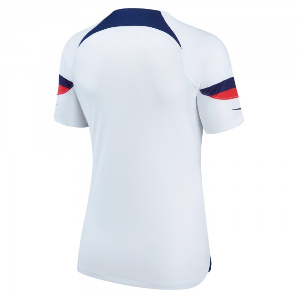 USMNT Nike Wo2022/23 Home Breathe Stadium Replica Blank Jersey - White