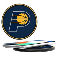 Indiana Pacers Solid Design 10-Watt Wireless Phone Charger