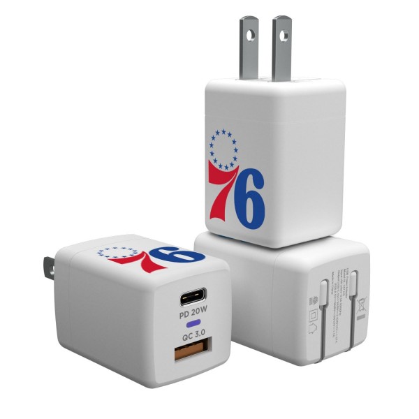 Блок питания Philadelphia 76ers Insignia USB A/C