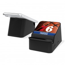 Зарядная станция с динамиком Bluetooth Philadelphia 76ers Basketball Design