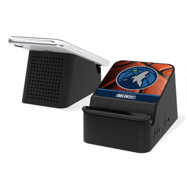 Зарядная станция с динамиком Bluetooth Minnesota Timberwolves Basketball Design