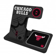Зарядная станция Chicago Bulls Monocolor Design 3-In-1