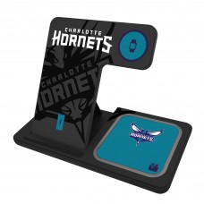 Зарядная станция Charlotte Hornets Monocolor Design 3-In-1