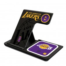 Los Angeles Lakers Keyscaper 3-In-1 Wireless Charger