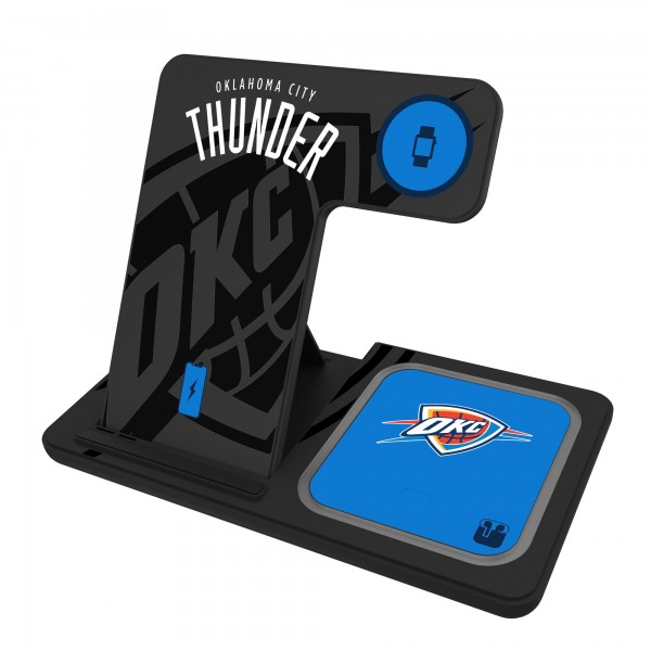 Зарядная станция Oklahoma City Thunder Keyscaper 3-In-1