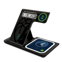 Minnesota Timberwolves Keyscaper 3-In-1 Wireless Charger