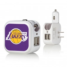 Блок питания Los Angeles Lakers Solid Design USB