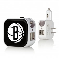 Блок питания Brooklyn Nets Solid Design USB