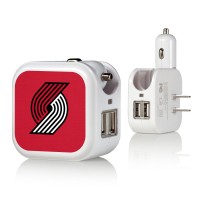 Блок питания Portland Trail Blazers Solid Design USB